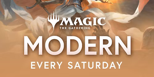 Modern Every Saturday