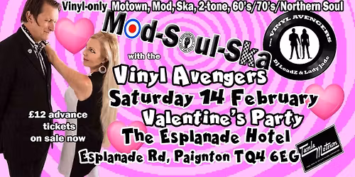 Vinyl Avengers PAIGNTON Valentines Party