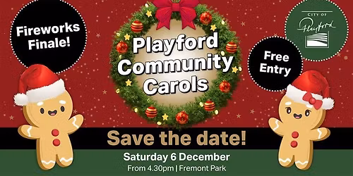 Playford Community Carols - Saturday 6 December