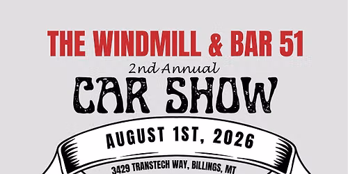 2nd Annual Windmill & Bar 51 Car Show