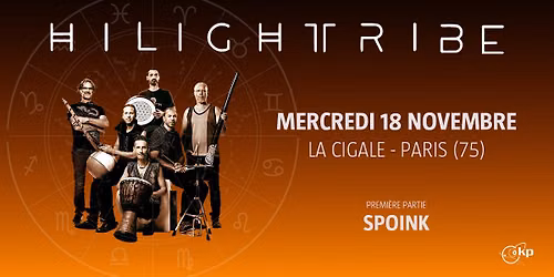 Hilight Tribe \u00e0 La Cigale, Paris (75)