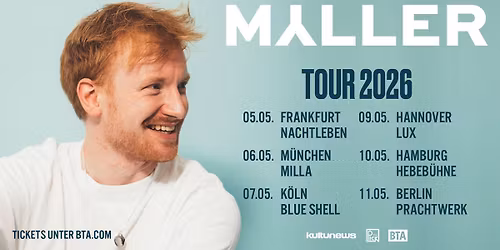 MYLLER - TOUR 2026 - K\u00f6ln, Blue Shell