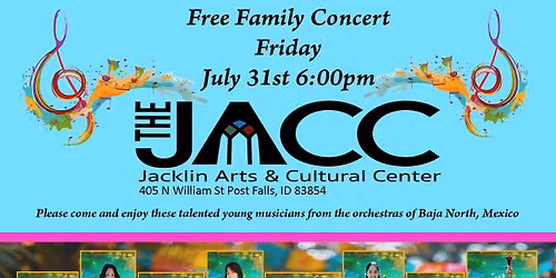 Free Community Concert at The JACC