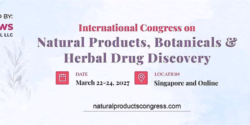 International Congress on Natural Products, Botanicals & Herbal Drug Discov