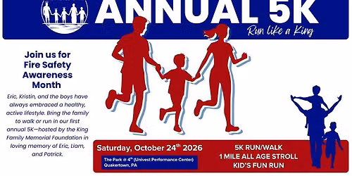 2nd Annual Run Like a King - 5K\/Walk\/Fun Run