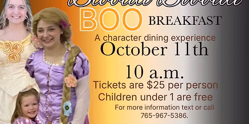 Bibbidi Bobbidi BOO breakfast