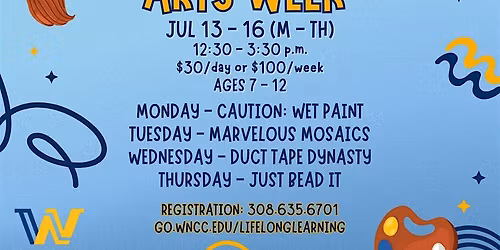 KIDS CAMP: All About the Arts Week