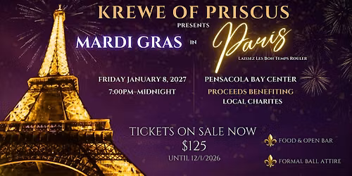 Krewe of Priscus Presents: Mardi Gras in Paris