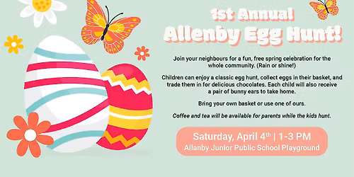 1st Annual Allenby Egg Hunt