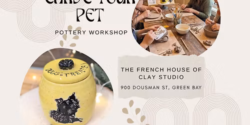 Carve Your Pet - Pottery Workshop