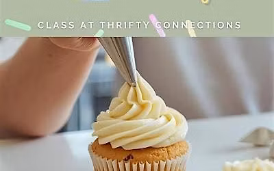 Buttercream Piping & Cupcake Decorating Class
