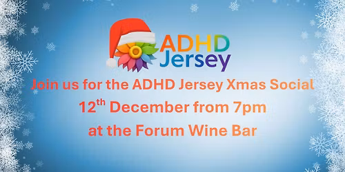 ADHD Jersey Xmas Social
