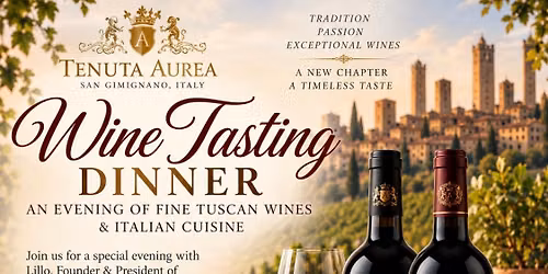 Wine Tasting Dinner at Stellini Trattoria