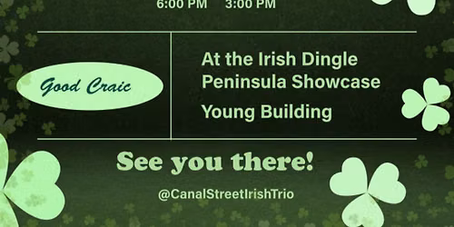 Canal Street Irish Trio is Back at The Big E!