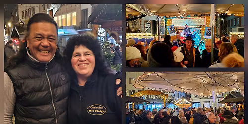 MAINZER WINTERZEIT mit RICK CHEYENNE am SCHILLERDENKMAL