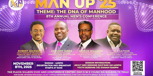 2025 Man Up Men's Conference