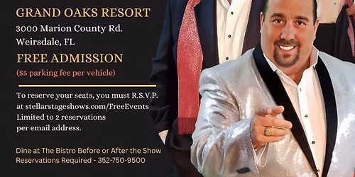 FREE INDOOR CONCERT \u2013 APRIL 3 & 4! \ud83c\udfb6