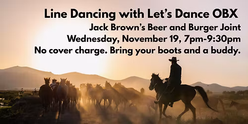 Line Dancing at Jack Brown's