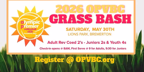 OPVBC Grass Bash 2026