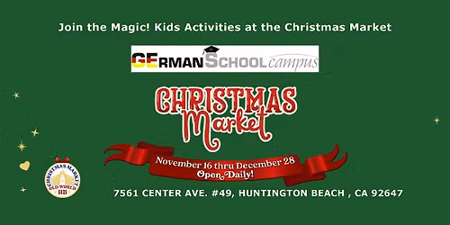 Free Kids Crafts at the Christmas Market