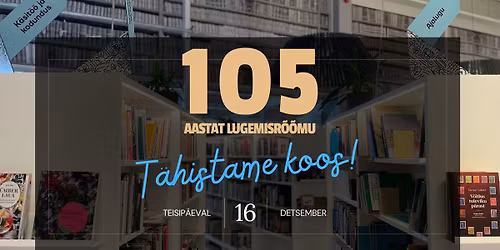 Viimsi Raamatukogu - 105!