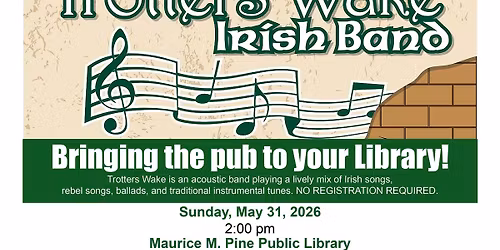 Concert: Trotters Wake Irish Band