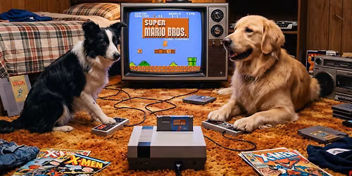 Dog Adoption Event at National Videogame Museum