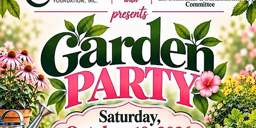Community Garden Party, SCPF, Inc. with AKA, Psi Alpha Omega Chapter