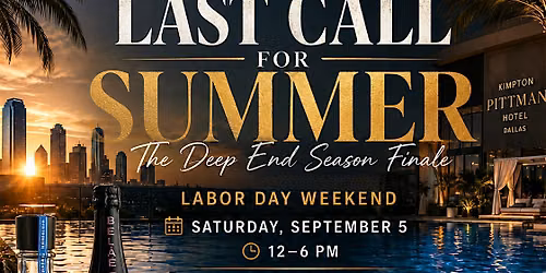 LAST CALL FOR SUMMER: The Deep End Season Finale