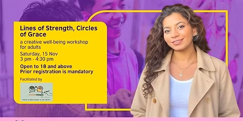 Lines of Strength, Circles of Grace A creative wellbeing workshop for adults