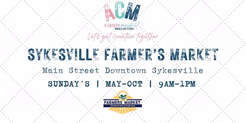 a crafty market @ the Sykesville Farmers Market