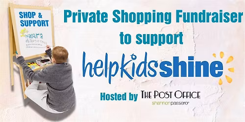 Shop to Support Help Kids Shine!