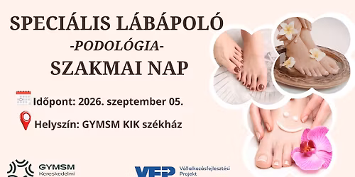 Podol\u00f3gia \u2013 Szakmai nap speci\u00e1lis l\u00e1b\u00e1pol\u00f3k sz\u00e1m\u00e1ra