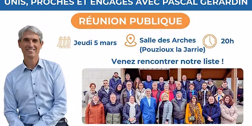 R\u00e9union publique (Salle des Arches)