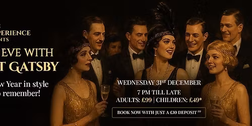 New Year\u2019s Eve with the Great Gatsby at Niccos!