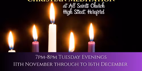 Christian Meditation for Advent 