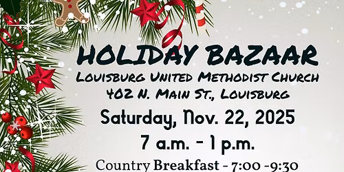 Annual Church Bazaar 