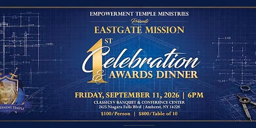 Eastgate Mission Celebration & Award Dinner