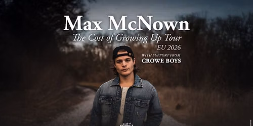 Max McNown - The Cost of Growing Up Tour 2026 | Berlin