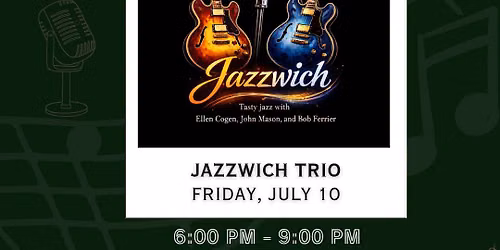 Live Music in Heritage Greens: Jazzwich Trio