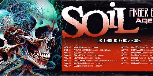 Soil + Finger Eleven + Adema