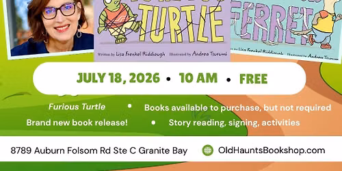 Children's Author Lisa Frenkel Riddiough at Old Haunts Bookshop - Storytime and signing!