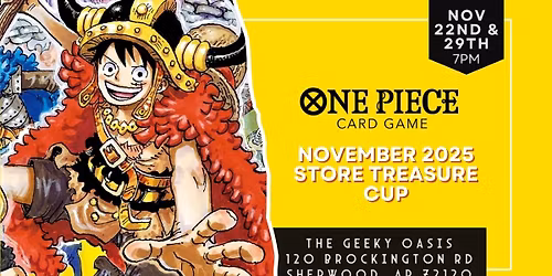 One Piece Store Treasure Cup 2025 November