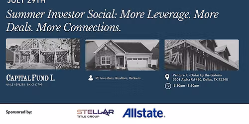 Summer Investor Social