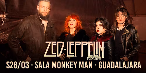 ZED LEPPELIN DYSLEXIC TRIBUTE en Guadalajara | Eat My Pie Tour en Monkey Man
