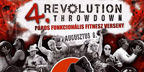 \ud83e\udd8d 4. REVOLUTION THROWDOWN - P\u00e1ros Funkcion\u00e1lis Fitnesz Verseny \ud83e\udd8d