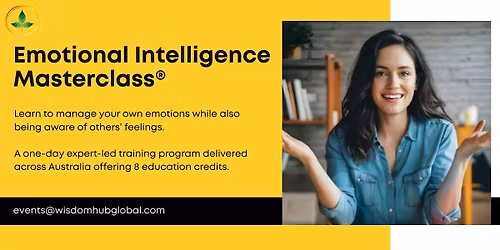 Emotional Intelligence\u00ae 1 Day Masterclass in Newcastle, NSW | Wisdom Hub