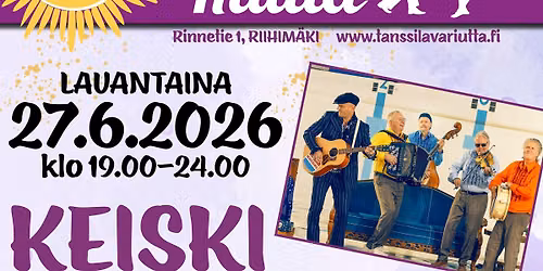Riutan Lauantaitanssit! KEISKI & ENO