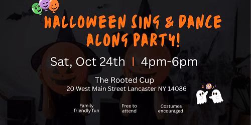 Halloween Sing & Dance Along Party!