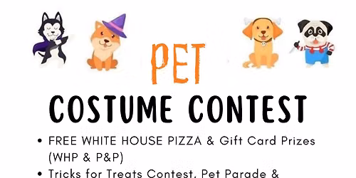 Pet Costume Contest - Free Pizza & Prizes